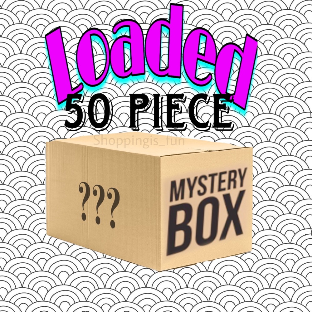 HUGE & LOADED 🎁 Heavy 50 Piece Mystery Box!